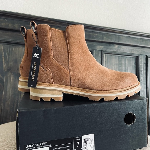 Sorel Shoes - Brand new Sorel Lennox Chelsea WP boots. NWT